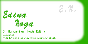 edina noga business card